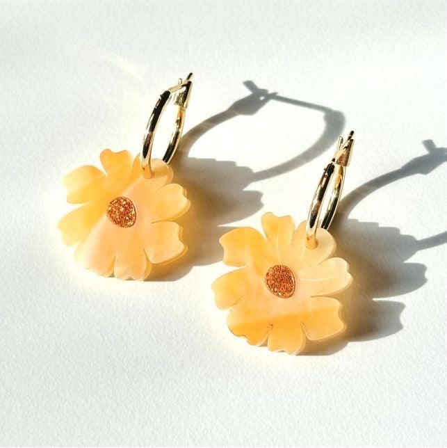 Hagen & Co Wildflowers Earrings Sunset