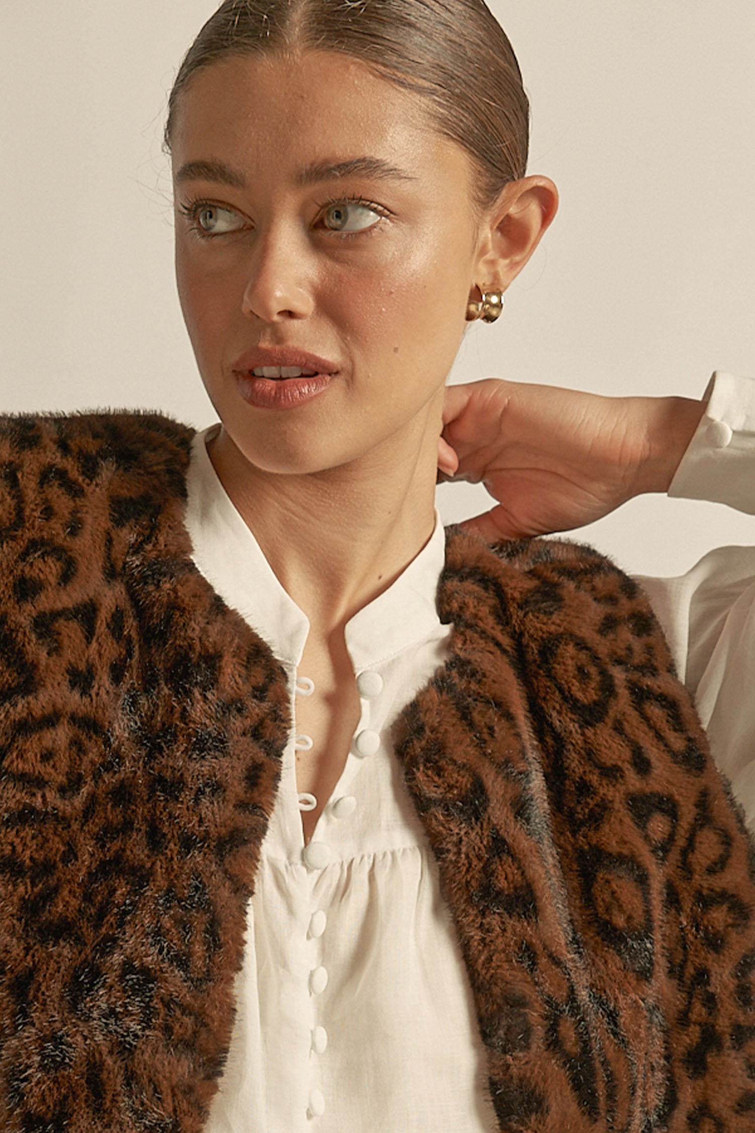 Zoe Kratzmann Affirm Vest Ocelot