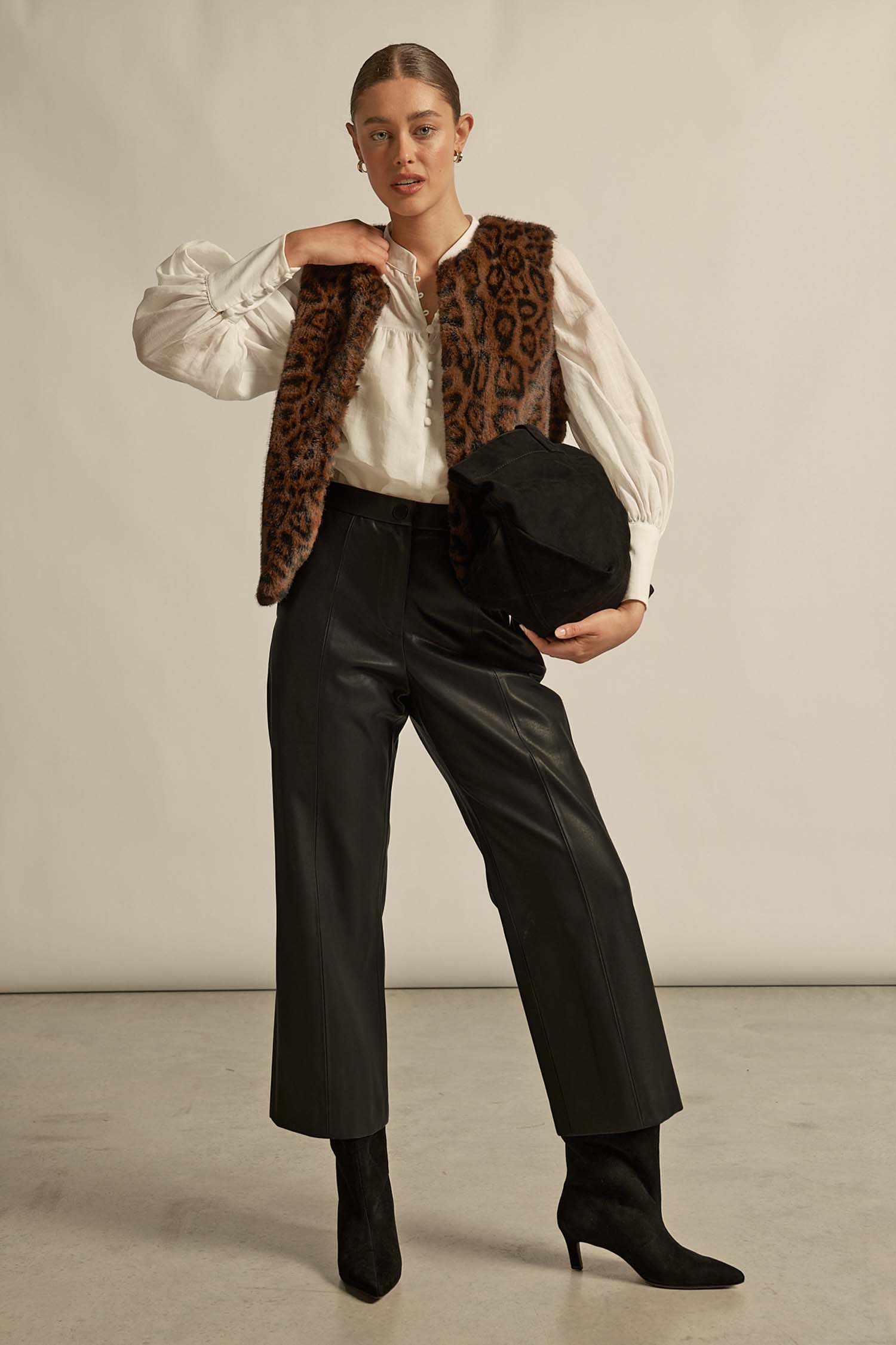 Zoe Kratzmann Affirm Vest Ocelot