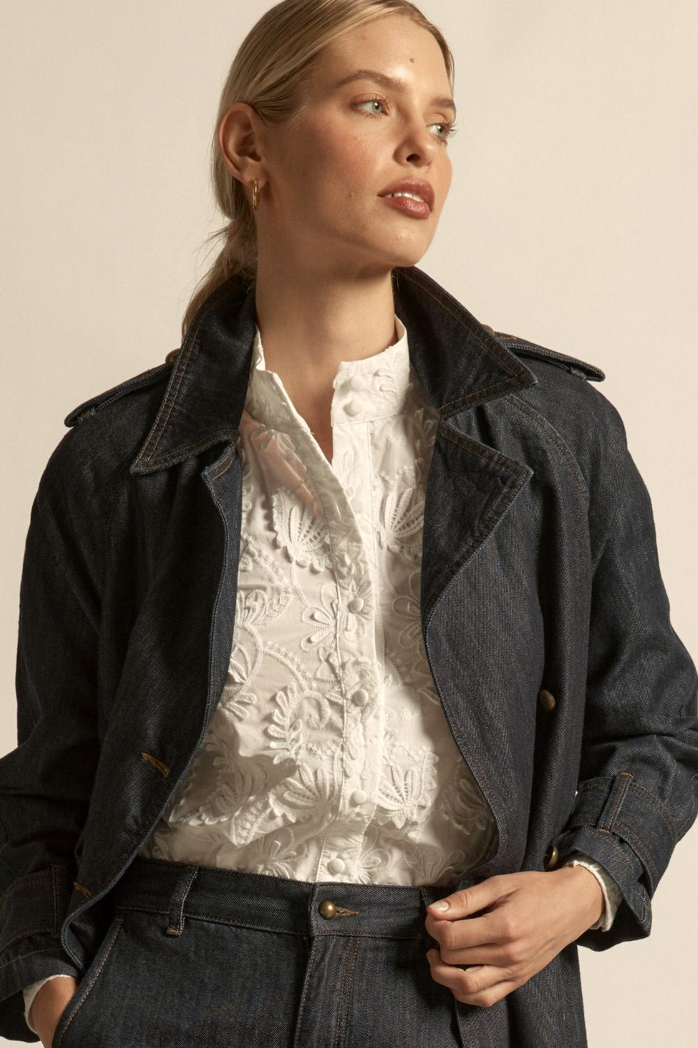 Zoe Kratzmann Alpine Coat Dark Denim