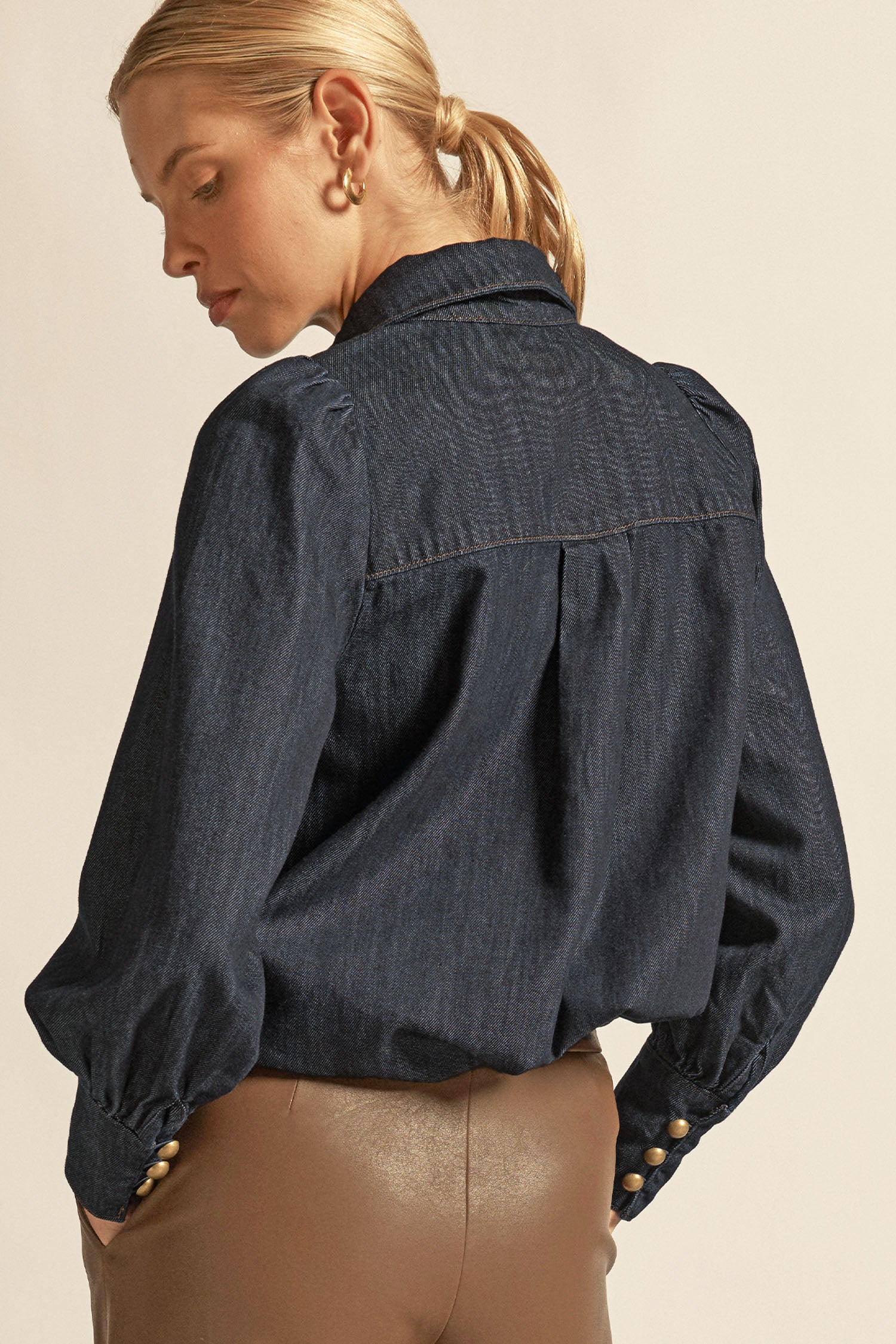 Zoe Kratzmann Resonate Top Dark Denim