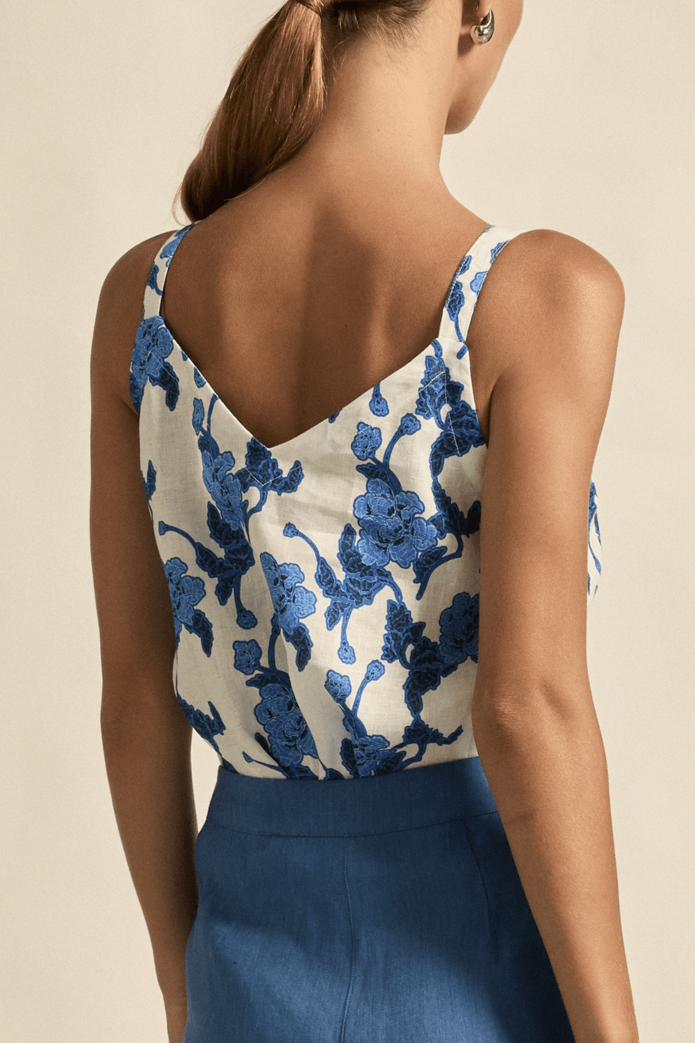 Zoe Kratzmann Memo Top Azure Bouquet