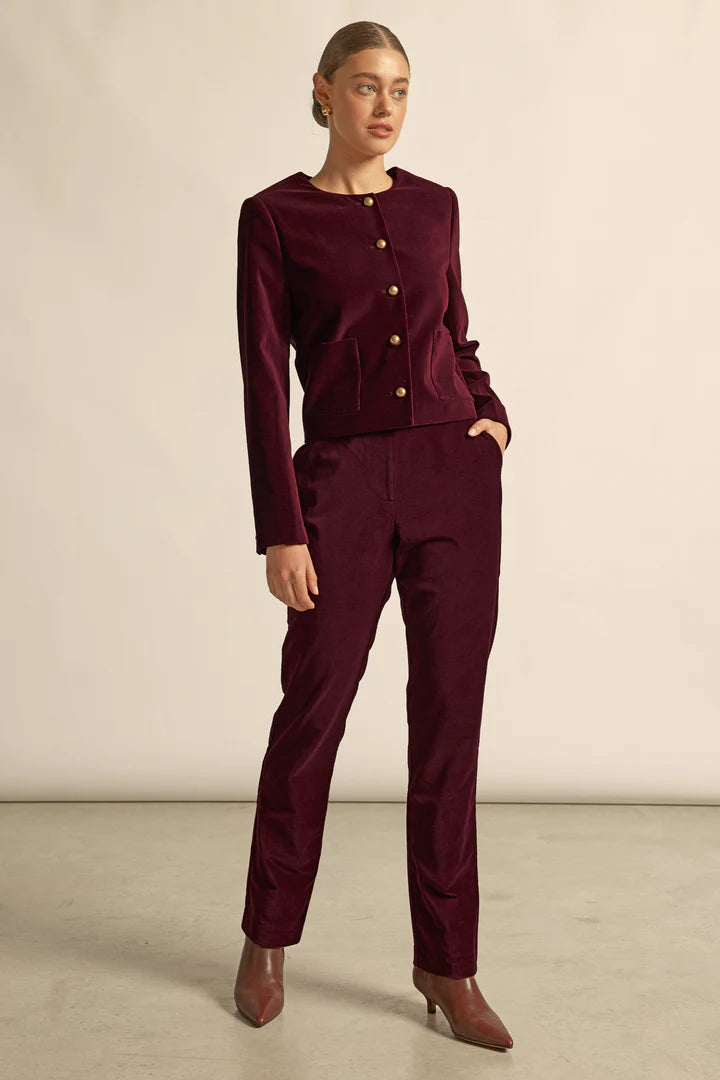 Zoe Kratzmann Noble Pant Berry