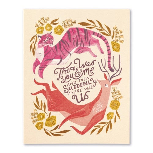 There Was You And Me Card