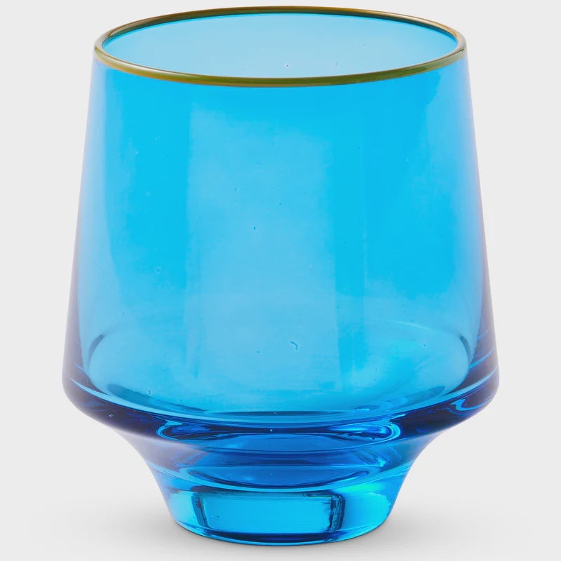 Kip & Co Sapphire Delight Tumbler Glass 2P Set