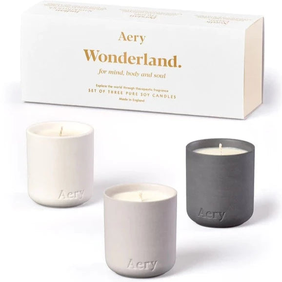 Aery Wonderland Set Of 3 Soy Scented Candles
